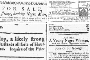 Newspapers Role In The Buying And Selling Of Slaves